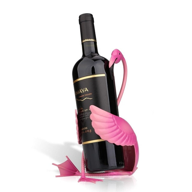 Wine Rack Flamingo Wine Holder