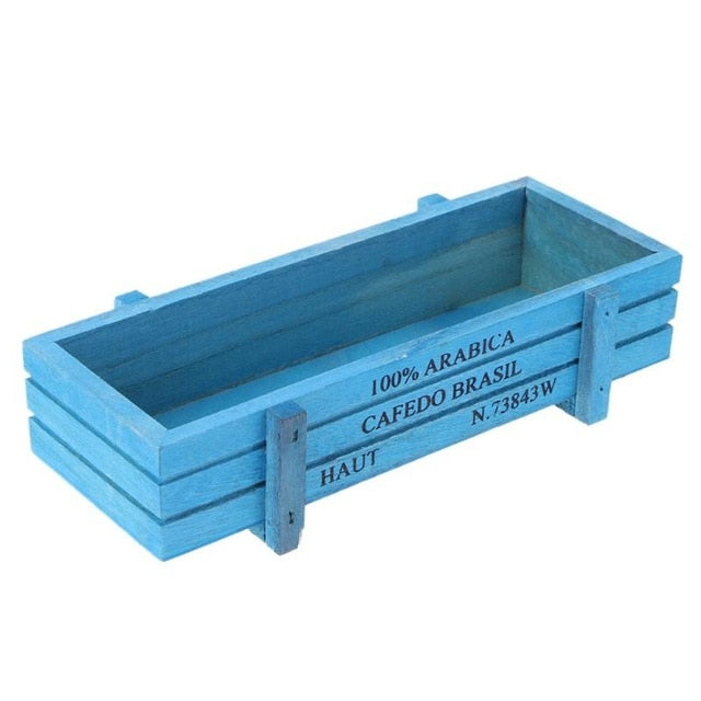 Wooden Container Cosmetics Storage Box
