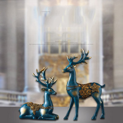 Round Birds Figurine  Furnishing Decor