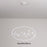 White Color Aluminum Modern Led Pendant Lights