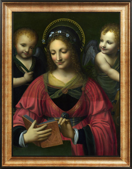 L. Da Vinci Salvator Mundi  Art Print Painting