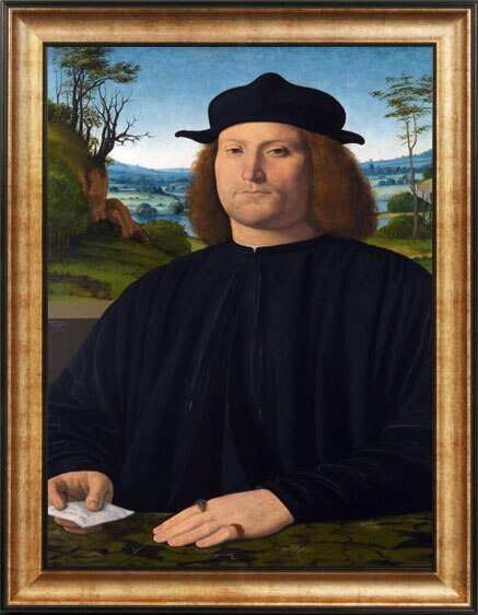 L. Da Vinci Salvator Mundi  Art Print Painting