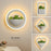 Modern Decorative Art Plant Wall Lamp