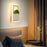 Modern Decorative Art Plant Wall Lamp