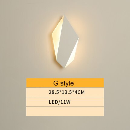 Modern Decorative Art Plant Wall Lamp